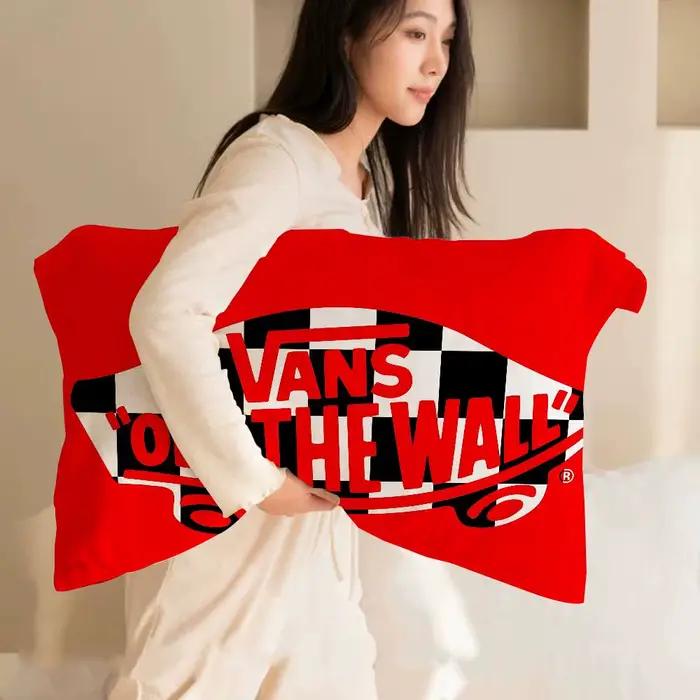 Serviette de bain en polyester avec logo classique V-VanS - Nouvelle arrivée - Serviette de bain uni