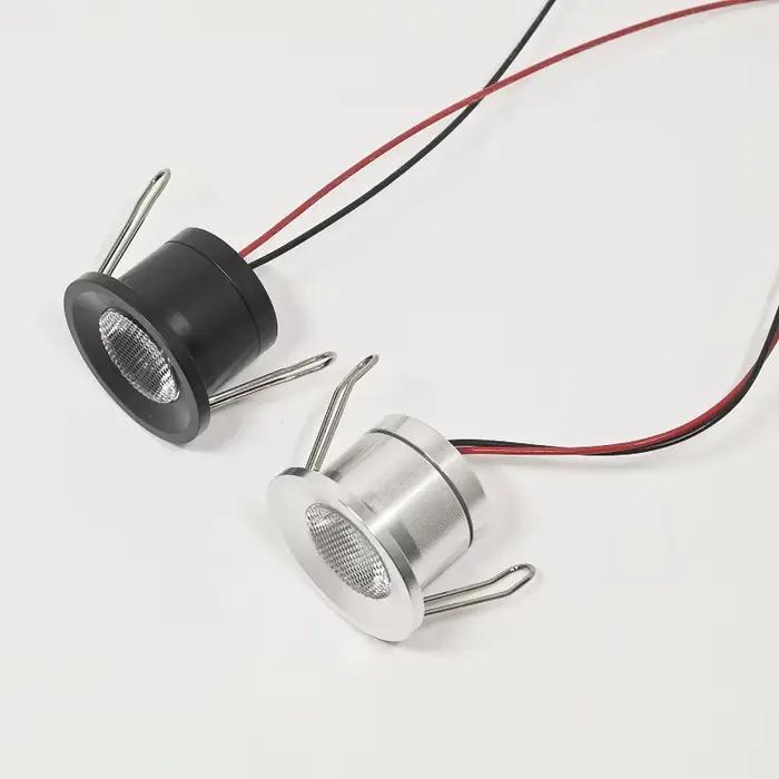 12V 1W Sauna lumière LED plafonnier étanche extérieur Mini projecteur haute température lampe à inte
