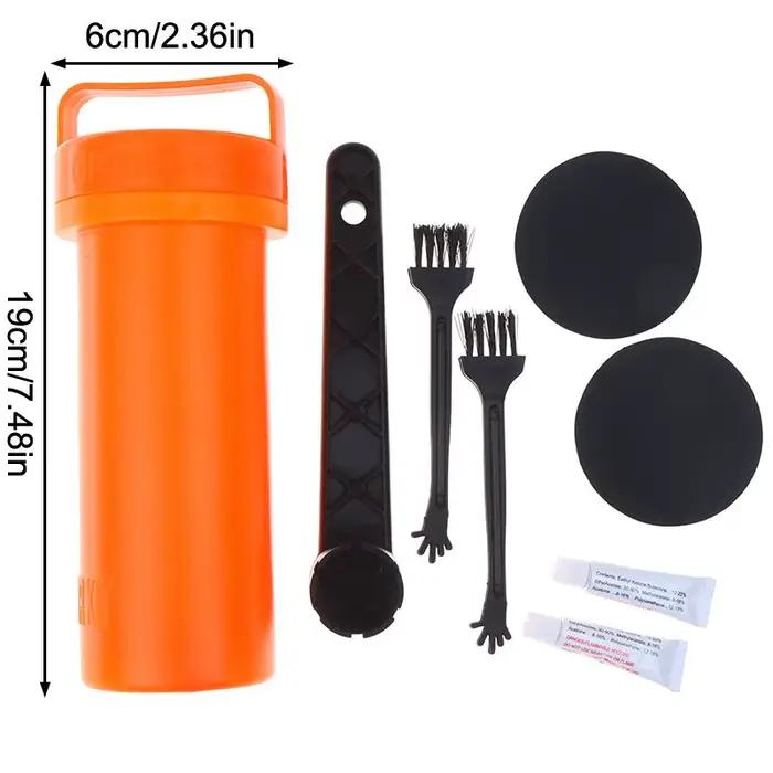 Kit de réparation SUP avec patchs en PVC et clé à colle pour gonflables, kit de réparation portable 