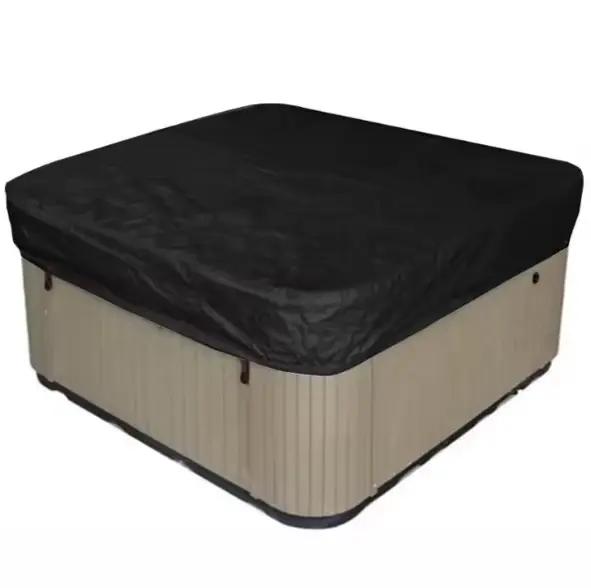 Spa jacuzzi baignoire cache-poussière baignoire piscine étanche extérieur chute feuilles protecteur 