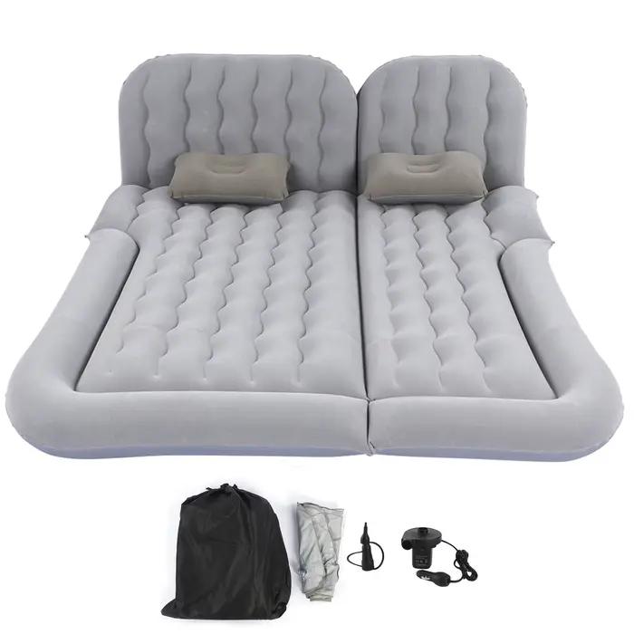 Matelas gonflable SUV 2 en 1, matelas de voiture multifonction, doux, coussin de repos, matelas de v