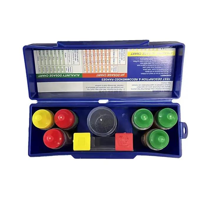 Kit de Test à 5 voies AA46 pour piscine et SPA, demande d'acide, chlore, alcalinité totale, brome, P