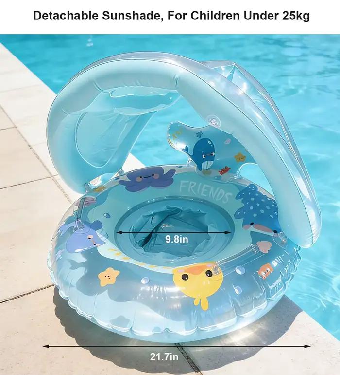 1 pièce gonflable ﻿ Bouée de piscine, accessoire de piscine, anneau flottant pour piscine, tube de p
