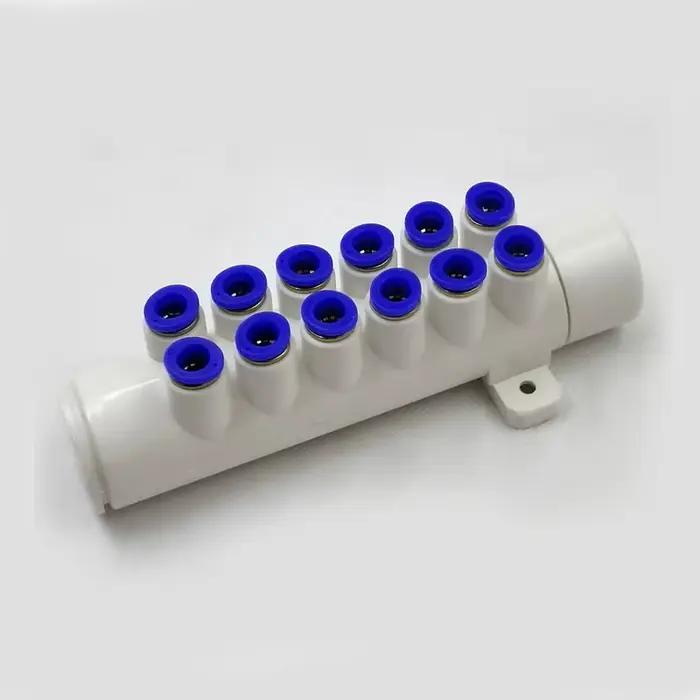 Collecteur d'air à connexion rapide 12 trous pour jets à bulles de spa et baignoire
