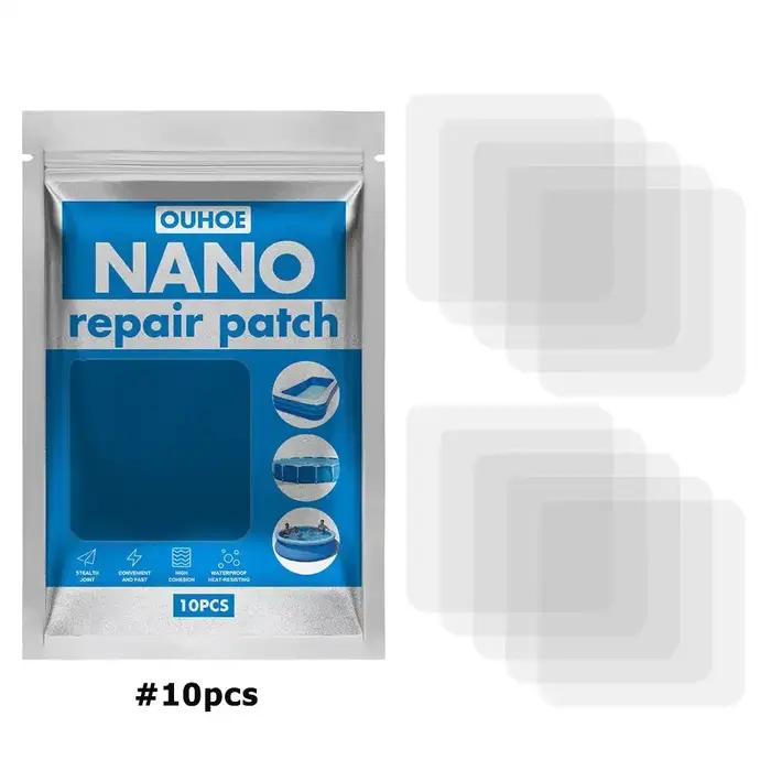 Kit de réparation gonflable, Patch de réparation auto-adhésif étanche pour tapis d'eau, anneau de na