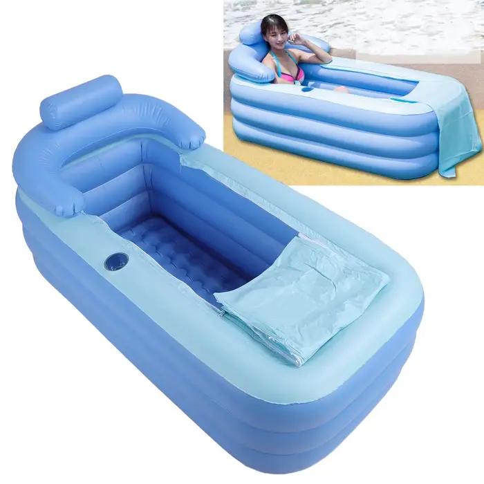Baignoire gonflable pour adultes athlètes douche bain de glace chaude maison SPA baignoire Portable 