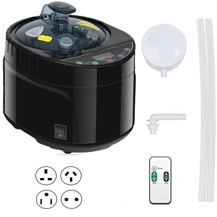 Vapeur de puissance de générateur de sauna, pot de chauffage, nouveau style, 4L, 1500W, prise EU, US