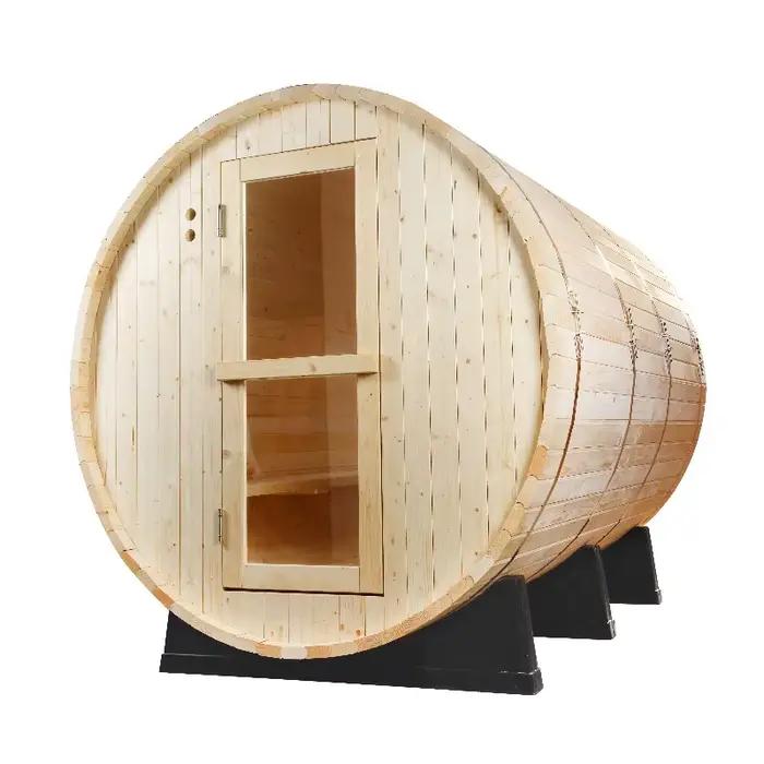 Sauna rond personnalisé pour 3-4 personnes