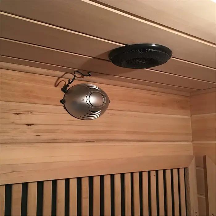 Ioniseur d'Oxygène pour Sauna en Acier Inoxydable Améliorant l'Air Pur et Réduisant la Pollution Occasionnelle de Relaxation et Bien-être