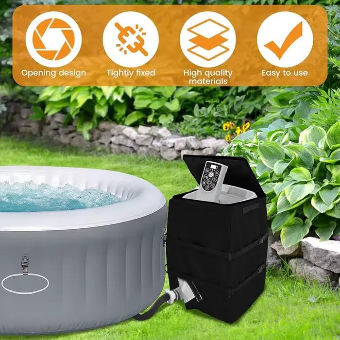 Couvercle gonflable de pompe de chauffe-eau de Spa