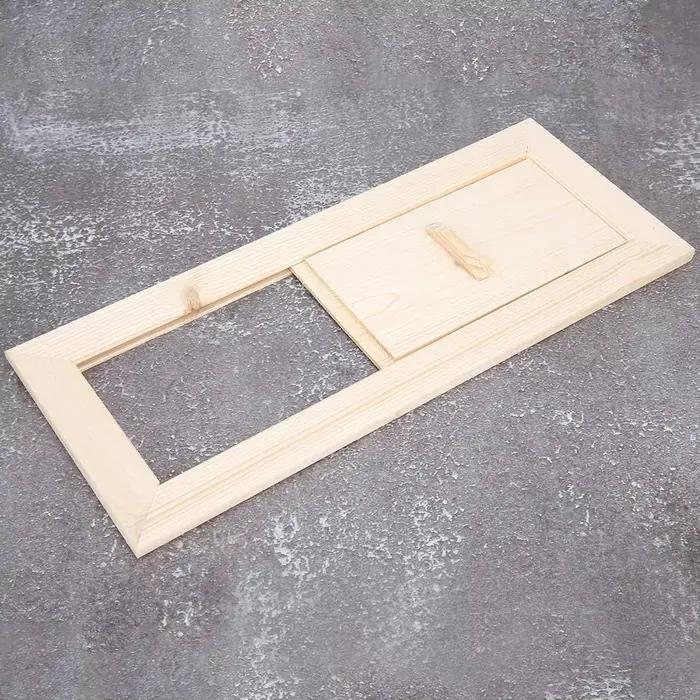 Panneau de Ventilation d'air pour salle de Sauna Hemlock