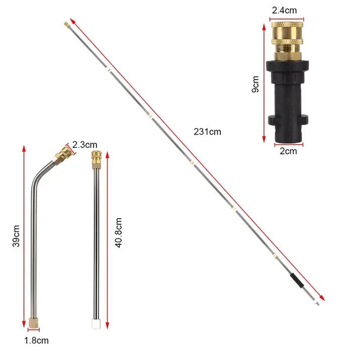 Buse de pistolet à haute pression pour nettoyeur de toit Karcher K2-K7