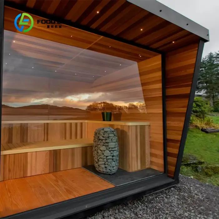Sauna extérieur personnalisé pour 2 à 4 personnes