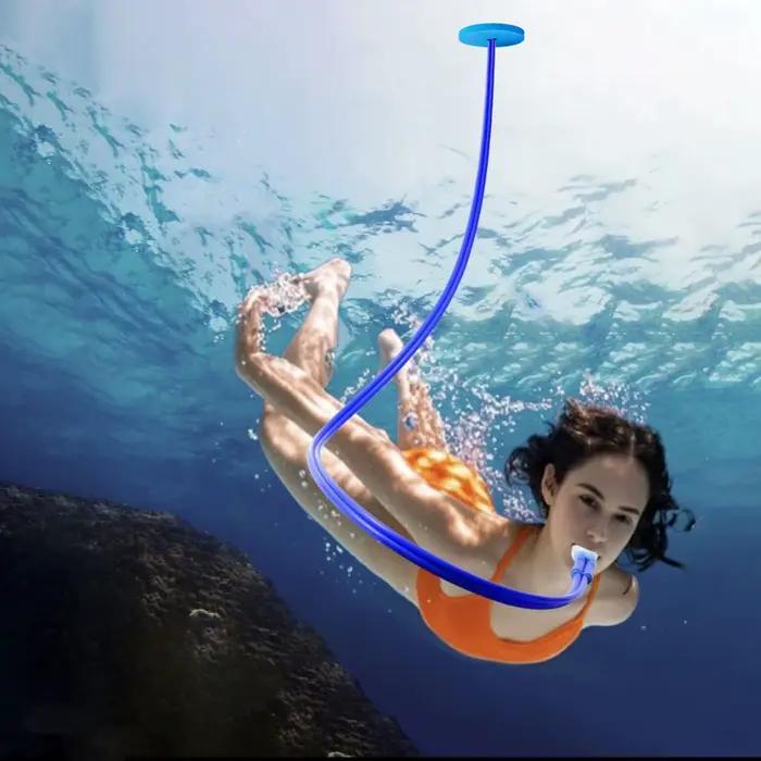 Full Dry Diving Breathing Tube 1.5m 3meters Long Swimming Respirator Adult Men Women Snorkel Training Scubas Equipment