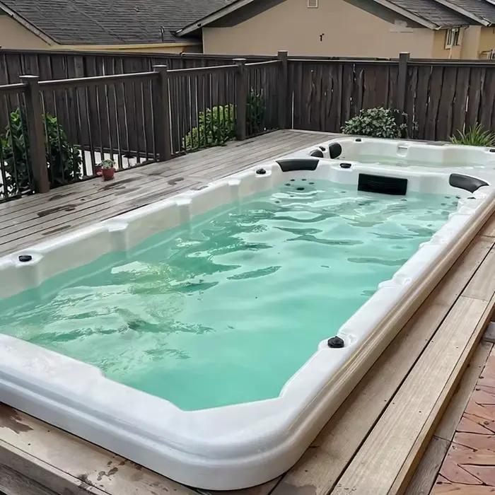 Spa de nage commercial sur mesure de 6 m pour 8 personnes