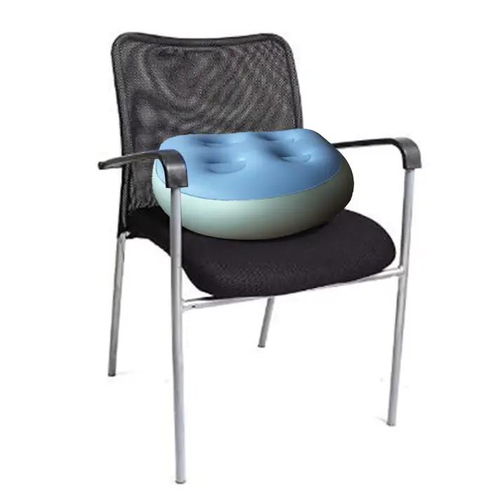 Coussin de siège SPA gonflable à injection d'eau pour baignoire piscine anti-hémorroïdes occasions détente relaxation bien-être hygiène matériaux PVC soie mousse PU imperméable tricoté
