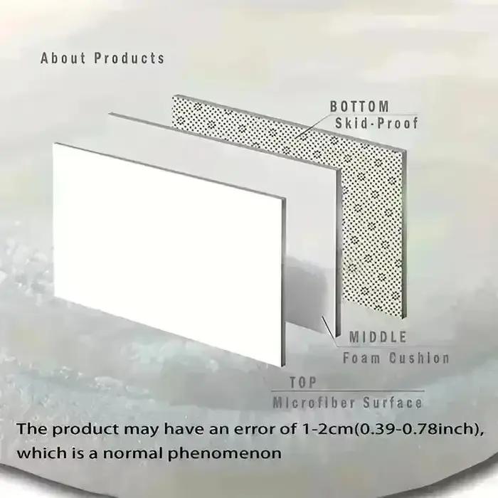 Tapis de baignoire léopard de luxe Simple