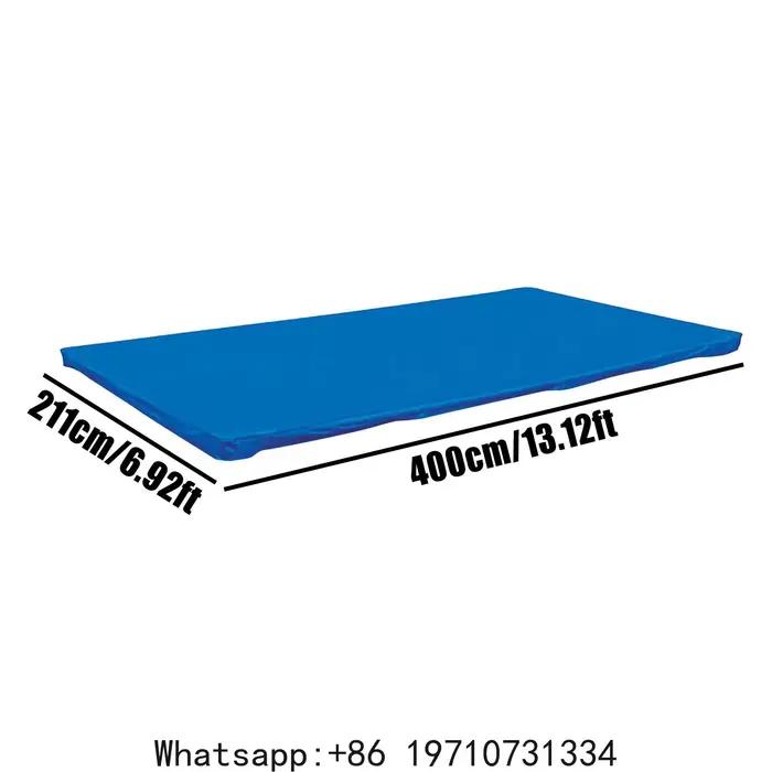 Couverture de piscine rectangulaire robuste pour l'hiver