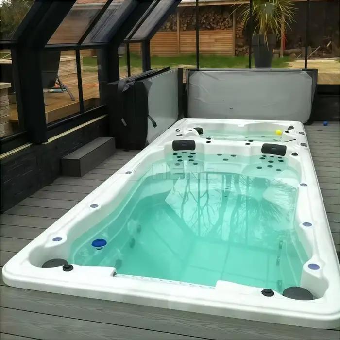 Spa de nage commercial sur mesure de 6 m pour 8 personnes