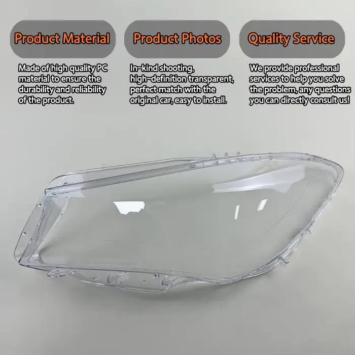 Couvercle de lampe de sauna transparent