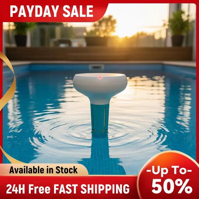 Testeur d'eau numérique 7-en-1 pour piscine