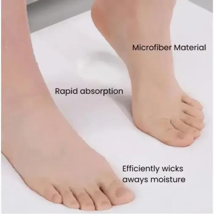 Tapis de baignoire léopard de luxe Simple