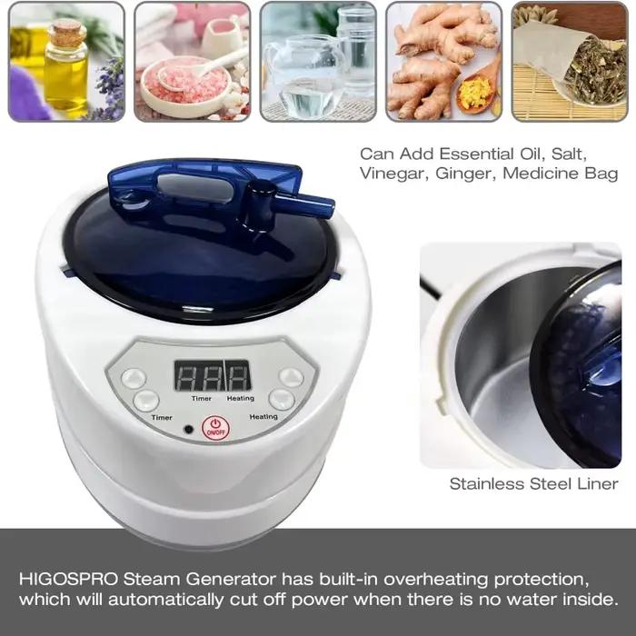 Générateur de Sauna Portable à vapeur de 2.6 L