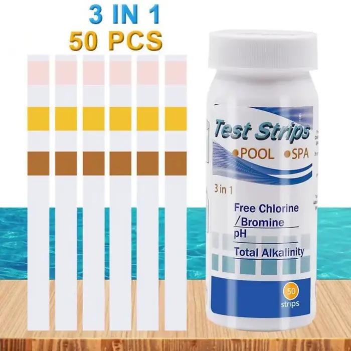 Bandes de test de chlore et de pH pour SPA