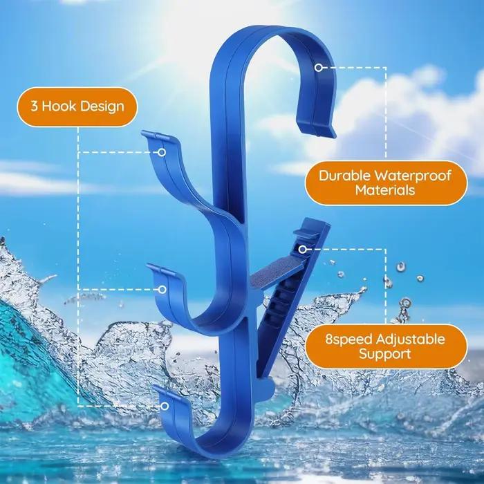 Support de filet à feuilles pour piscine