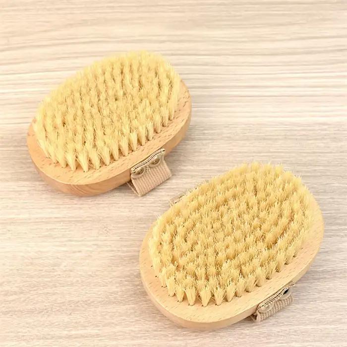 Brosse corporelle en bois pour SPA