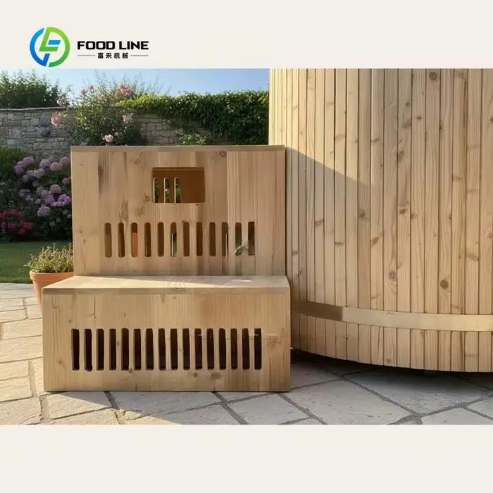 Bain froid extérieur personnalisé en acier inoxydable pour 1 personne