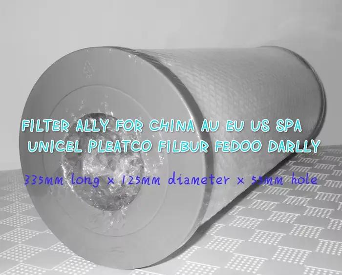 Filtre de spa Sentinel en argent pur arctique 335 x 125 mm