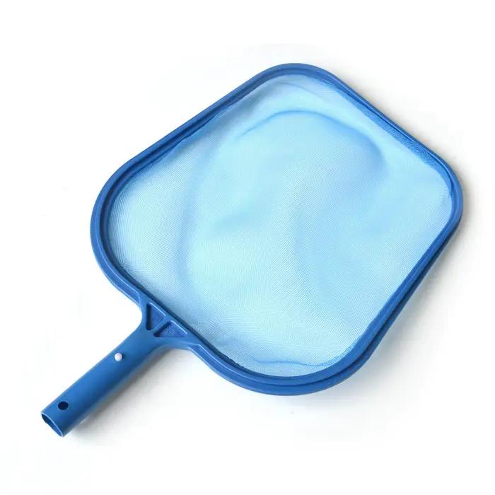 Épuisette à feuilles pour piscine avec cadre en maille pour l'entretien des spas et des piscines