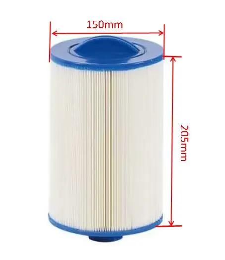 Offre spéciale élément filtrant spa Unicel 6CH-940 Pleatco PWW50 205mm x 150mm, avec trou de 38mm él