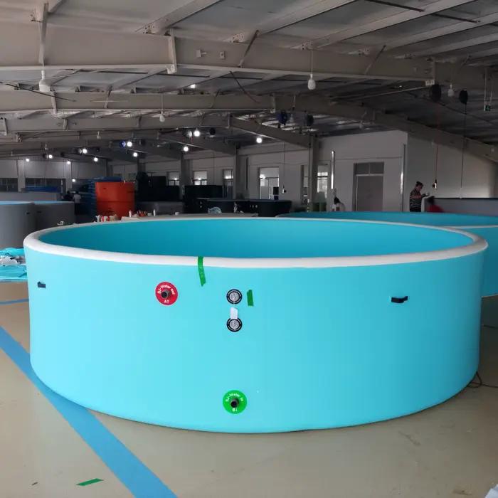 Piscine gonflable portable hors sol en PVC de haute qualité pour la baignade familiale en extérieur