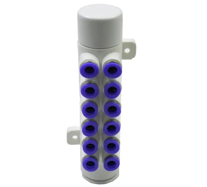 Collecteur d'air à connexion rapide 12 trous pour jets à bulles de spa et baignoire