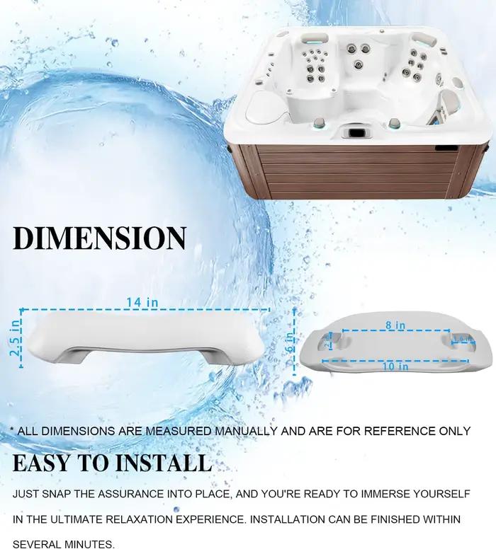 Oreillers de spa pour jacuzzi TENG MILE modèle Highlife 2014-2022 série Aria Envoy Grandee Jetsetter confort spa bien-être détente à domicile