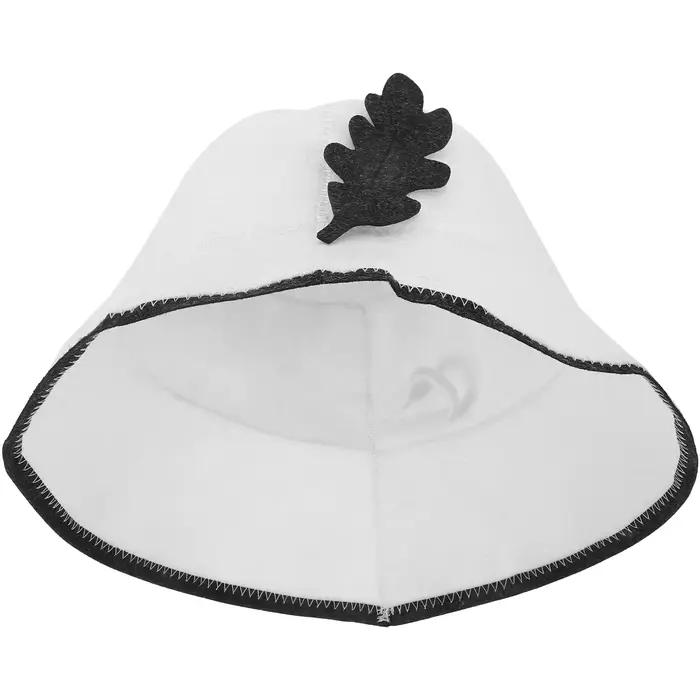 Chapeau de sauna en feutre pour femmes et hommes, confortable, léger, bonnet de bain à séchage rapide, réutilisable, idéal pour hammam, spa et bain