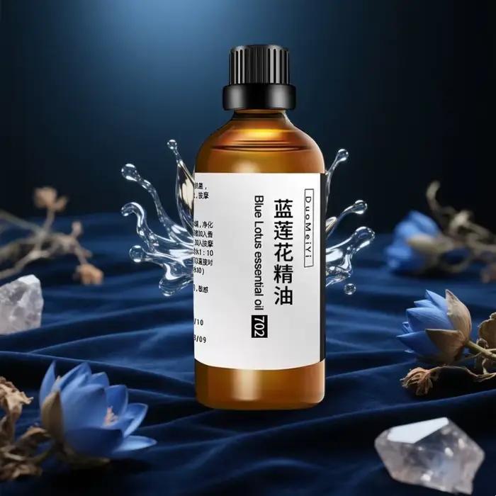 Huile d'encens de lotus bleu de qualité supérieure