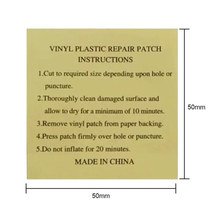 Kit de réparation de liner de piscine 10-50 pièces
