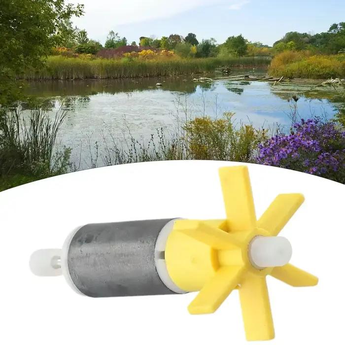 Turbine en céramique pour pompe à eau spa Intex Pure Spa avec arbre en acier inoxydable et filtre jaune pour filtration efficace et durable