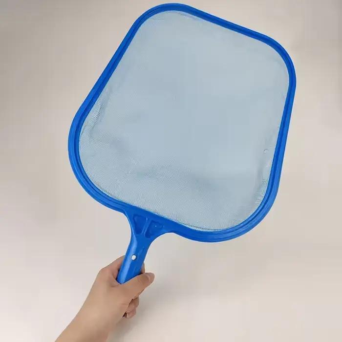 Épuisette à feuilles pour piscine avec cadre en maille pour l'entretien des spas et des piscines