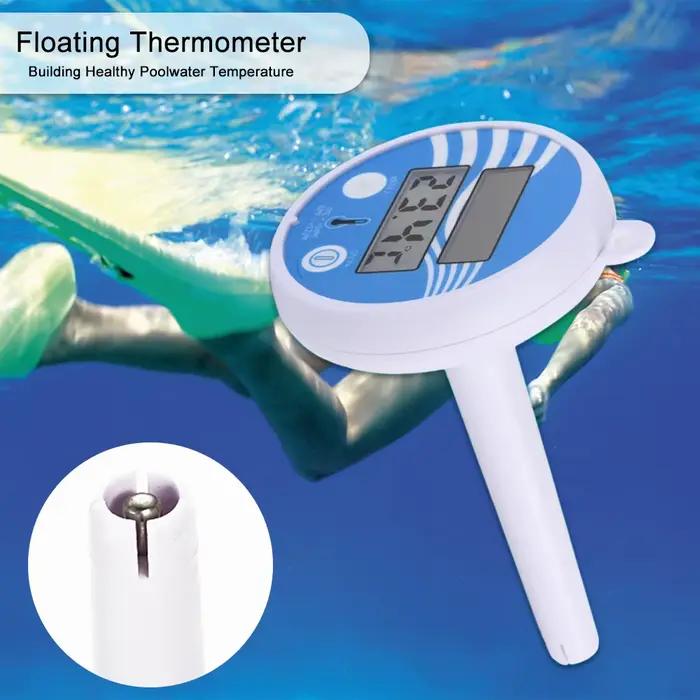 Therye.com-Compteur de température numérique flottant pour piscine solaire