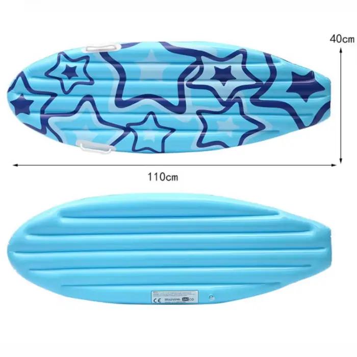 Planche de surf gonflable pour plage et piscine, décoration de fête tropicale, jouet d'été et cadeau pour occasions spéciales
