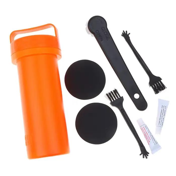 Kit de réparation SUP avec patchs en PVC et clé à colle pour planches à pagaie gonflables kayaks et bateaux occasionnellement utilisés pour le surf et la navigation en eau douce