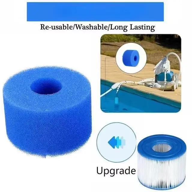 Cartouche filtrante en mousse lavable réutilisable pour spa Intex Pure