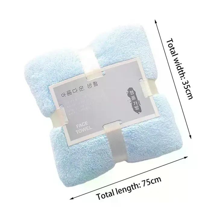 Ensemble de serviettes de bain en velours corail super douces et rapides à sécher pour spa et hôtel usage quotidien cadeau occasionnels