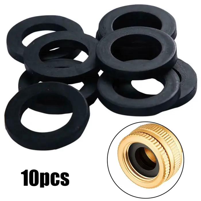 10 pièces anneau en caoutchouc joint plat bague d'étanchéité tuyau Flexible bain salle