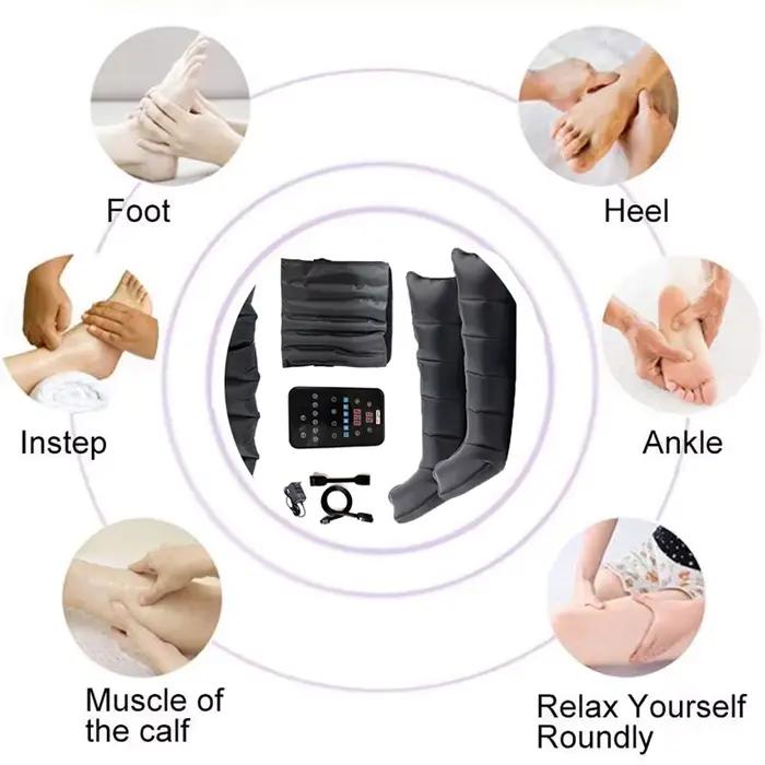 Système de Massage par Compression d'air à Six chambres