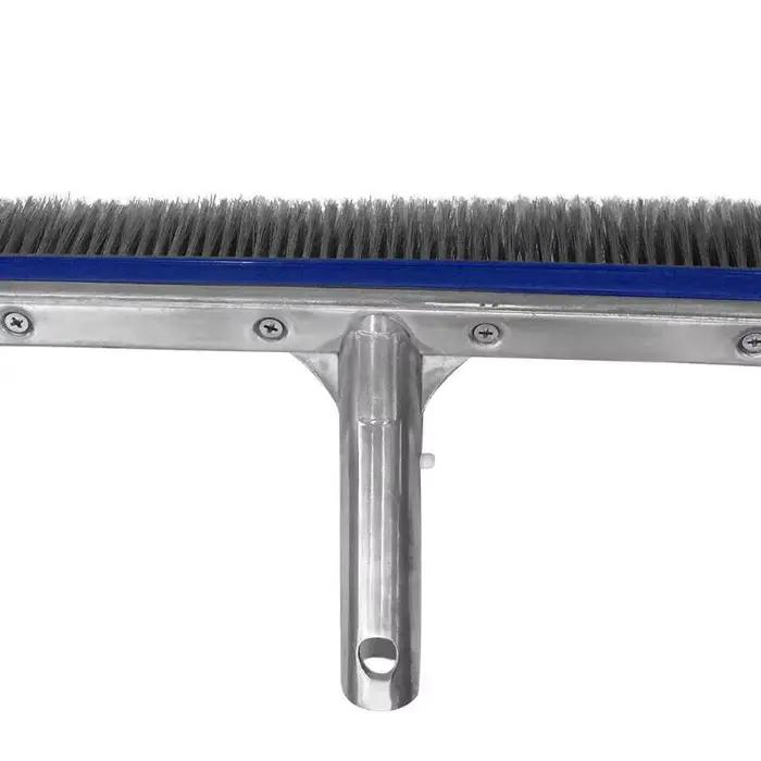 Brosse piscine mur et sol acier inoxydable facile à utiliser pour nettoyage profond piscine spa entretien occasionnels